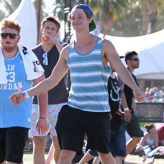 Patrick Schwarzenegger in Celebrities at The 2012 Coachella Valley Music and Arts Festival - Day 3