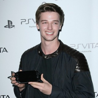 Patrick Schwarzenegger in Sony Playstation PS Vita Portable Entertainment System Launch Party