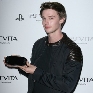 Patrick Schwarzenegger in Sony Playstation PS Vita Portable Entertainment System Launch Party