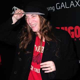Patti Smith in The Premiere of Django Unchained - patti-smith-premiere-django-unchained-02