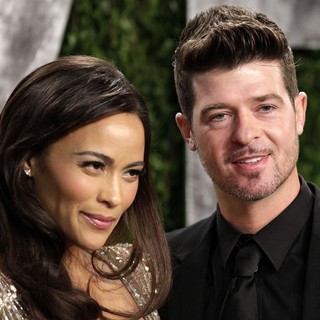 Paula Patton in 2013 Vanity Fair Oscar Party - Arrivals - patton-thicke-2013-vanity-fair-oscar-party-01