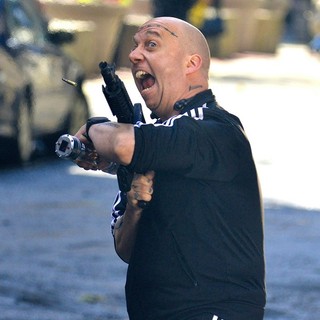 Paul Giamatti in On The Set of The Amazing Spider-Man 2 - paul-giamatti-on-set-the-amazing-spider-man-2-06
