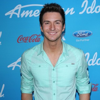 Paul Jolley in FOX's American Idol Finalists Party