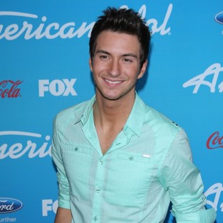 Paul Jolley in FOX's American Idol Finalists Party