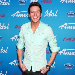 Paul Jolley in FOX's American Idol Finalists Party