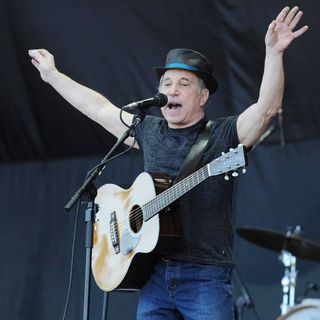 Paul Simon in The 2011 Glastonbury Music Festival - Day 3 - Performances