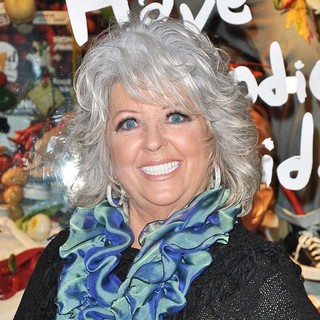 Paula Deen in Barney's New York Unveil Their Have a Foodie Holiday Themed Windows