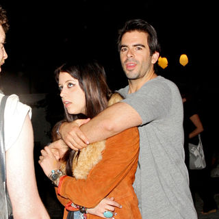 Peaches Geldof, Eli Roth in The 2010 Coachella Valley Music and Arts Festival - Day 1