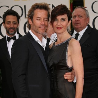 Guy Pearce, Kate Mestitz in The 69th Annual Golden Globe Awards - Arrivals