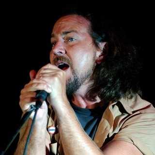 Eddie Vedder, Pearl Jam in Pearl Jam Performing Live at The Ahoy Stadium