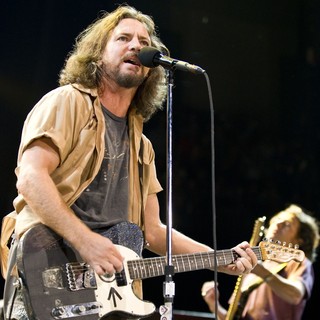 Eddie Vedder, Pearl Jam in Pearl Jam Performing Live in Concert at The O2 Arena
