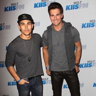 Carlos Pena Jr., James Maslow, Big Time Rush in KIIS FM's Jingle Ball 2012 - Arrivals