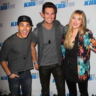 Carlos Pena Jr., James Maslow, Dakota Johnson in KIIS FM's Jingle Ball 2012 - Arrivals