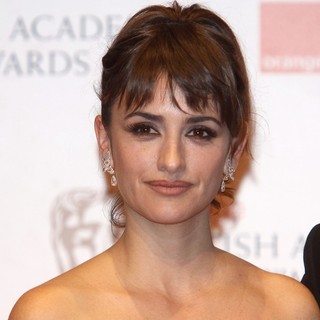 Penelope Cruz in Orange British Academy Film Awards 2012 - Press Room