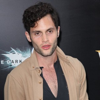 Penn Badgley in The Dark Knight Rises New York Premiere - Arrivals