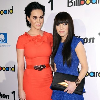 Katy Perry, Carly Rae Jepsen in 2012 Billboard Women in Music Luncheon - Arrivals