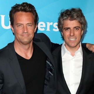 Matthew Perry, Scott Silveri in NBC Universal Press Tour