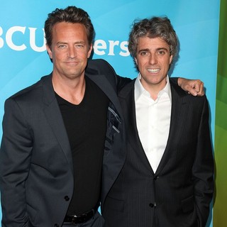 Matthew Perry, Scott Silveri in NBC Universal Press Tour