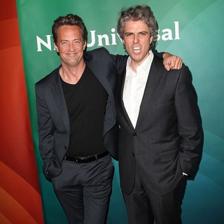 Matthew Perry, Scott Silveri in NBC Universal Press Tour