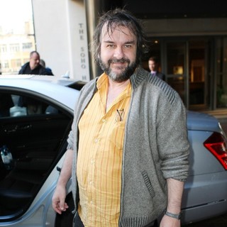 Peter Jackson in Celebrities Outside The Soho Hotel