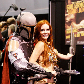 Phoebe Price in Promotes The Work of Guillermo del Toro During Comic Con 2010 - Day 2
