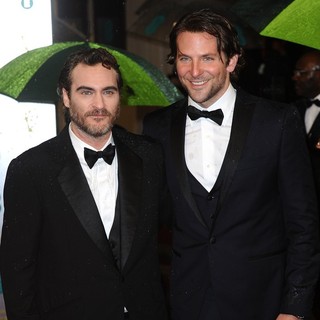 Joaquin Phoenix in The 2013 EE British Academy Film Awards - Arrivals - phoenix-cooper-2013-ee-british-academy-film-awards-01
