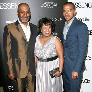 James Pickens Jr., Chandra Wilson, Jesse Williams in 5th Annual ESSENCE Black Women in Hollywood Luncheon