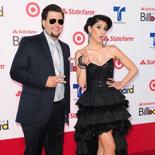 Pico, Crash in Billboard Latin Music Awards 2012 - Arrivals