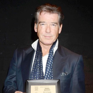 Pierce Brosnan in Pierce Brosnan Receives The Honorary Patronage of The Dublin University Players