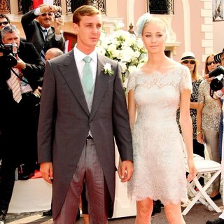 Pierre Casiraghi, Beatrice Borromeo in Religious Ceremony of The Royal Wedding of Prince Albert II of Monaco to Charlene Wittstock