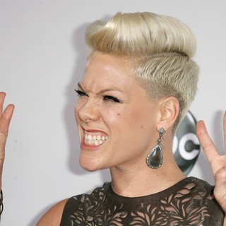Pink in The 40th Anniversary American Music Awards - Arrivals