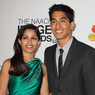 Freida Pinto, Dev Patel in The 44th NAACP Image Awards