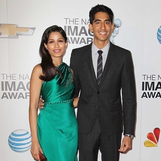 Freida Pinto, Dev Patel in The 44th NAACP Image Awards