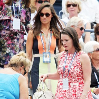 Pippa Middleton in US Open 2012 Women's Match - Celebrity Sighting