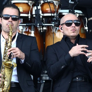 Pitbull in Barclaycard Wireless Festival 2012 - Day 3 - pitbull-barclaycard-wireless-festival-2012-day-3-10