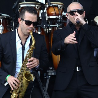 Pitbull in Barclaycard Wireless Festival 2012 - Day 3 - pitbull-barclaycard-wireless-festival-2012-day-3-16