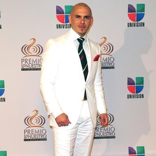 Pitbull in Univision's Premio Lo Nuestro A La Musica Latina Awards