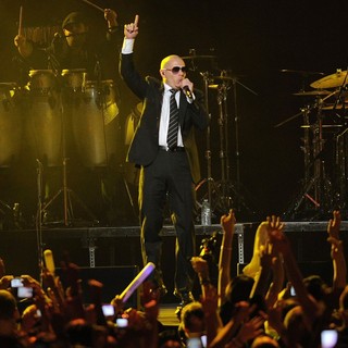 Pitbull in The Y100 Jingle Ball 2011 - pitbull-performing-live-y100-jingle-ball-2011-04