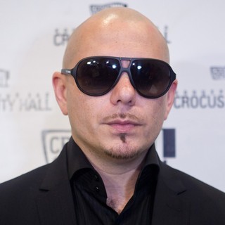 Pitbull in Pitbull Performs in Concert at Crocus City Hall