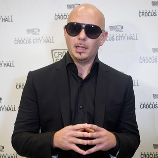Pitbull in Pitbull Performs in Concert at Crocus City Hall