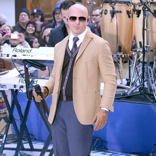 Pitbull Performs Live at The Today Show