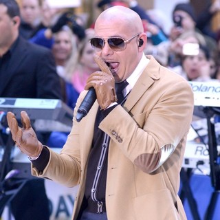 Pitbull Performs Live at The Today Show