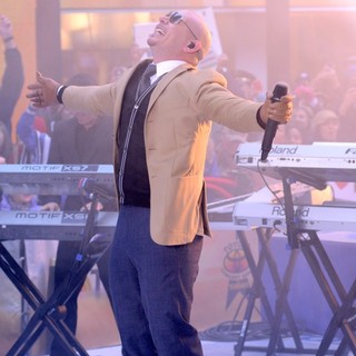 Pitbull Performs Live at The Today Show