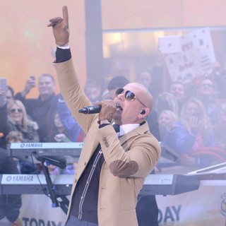 Pitbull Performs Live at The Today Show
