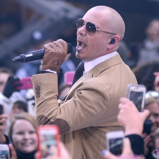 Pitbull Performs Live at The Today Show