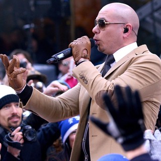 Pitbull in Pitbull Performs Live at The Today Show