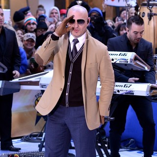 Pitbull Performs Live at The Today Show