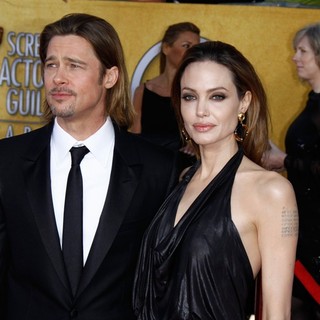 Brad Pitt, Angelina Jolie in The 18th Annual Screen Actors Guild Awards - Arrivals