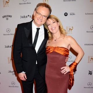 Frank Plasberg, Anne Gesthuysen in Bambi Awards 2012