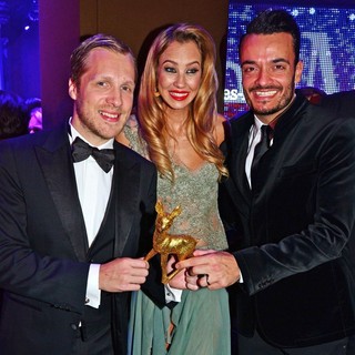 Oliver Pocher, Alessandra Pocher, Giovanni Zarrella in Bambi Awards 2012